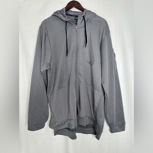 Men’s Nike Dri Fit Long Sleeve Hoodie Sweatshirt Size XL Gray